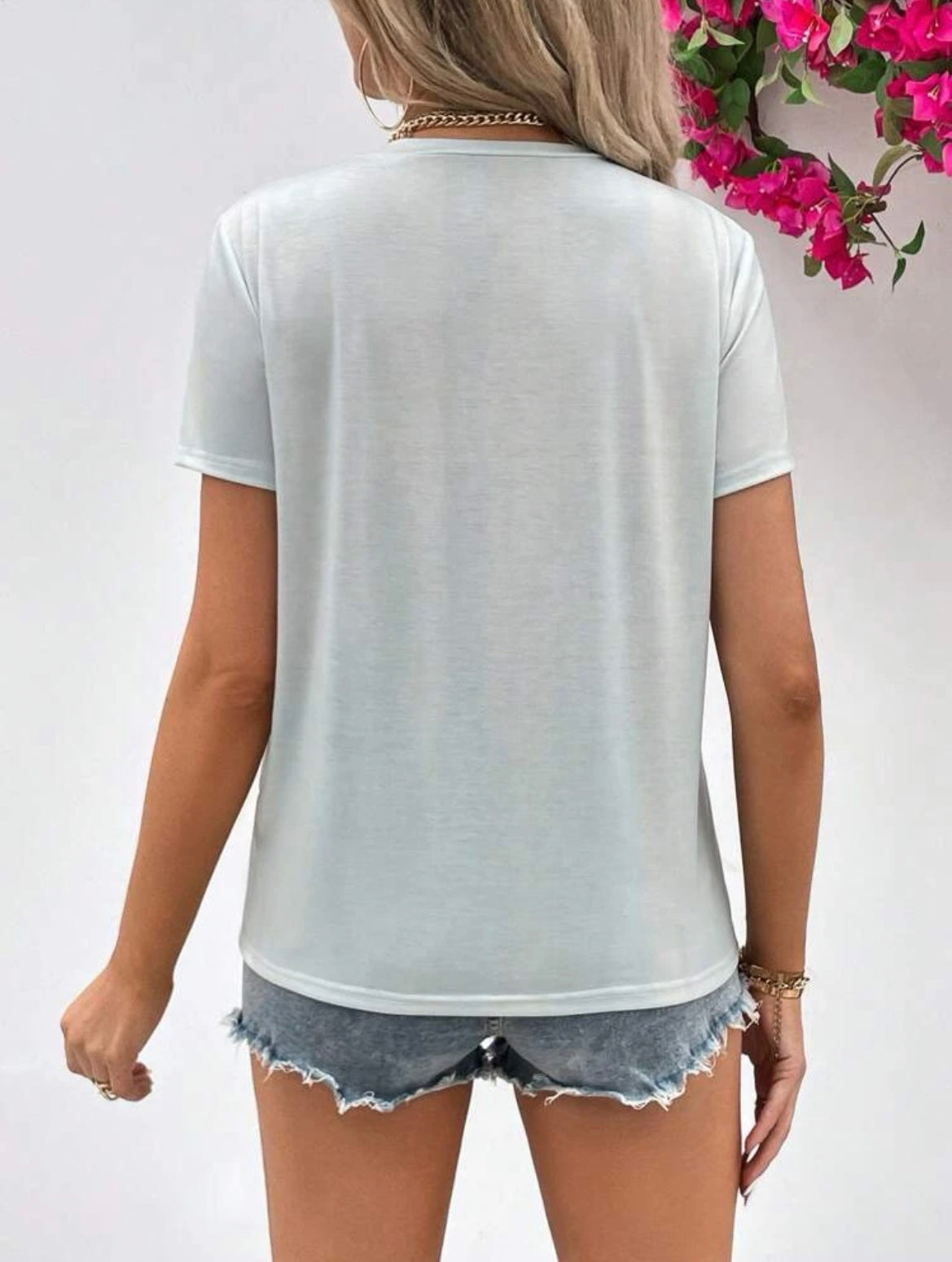 Marble Print T-Shirt
