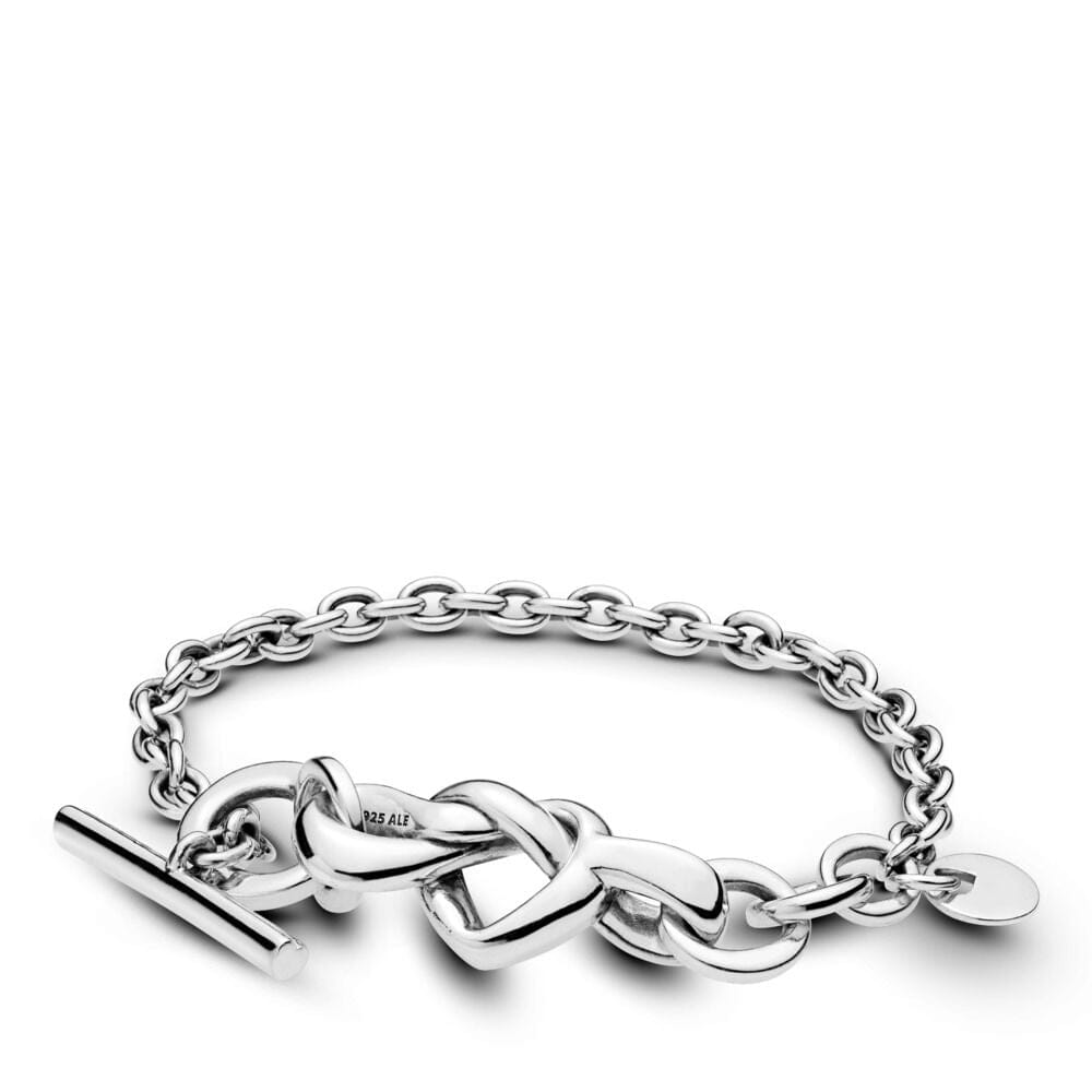 Love Knot Silver Bracelet Sterling Silver 925 