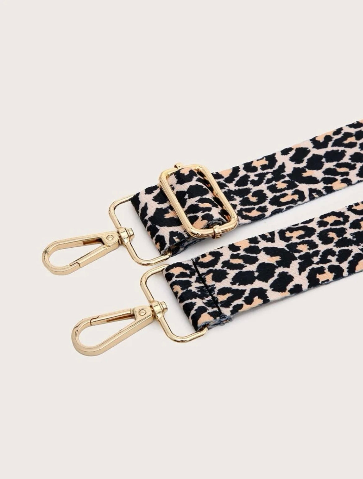 Bag with discount leopard print strap